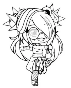 gacha life coloring