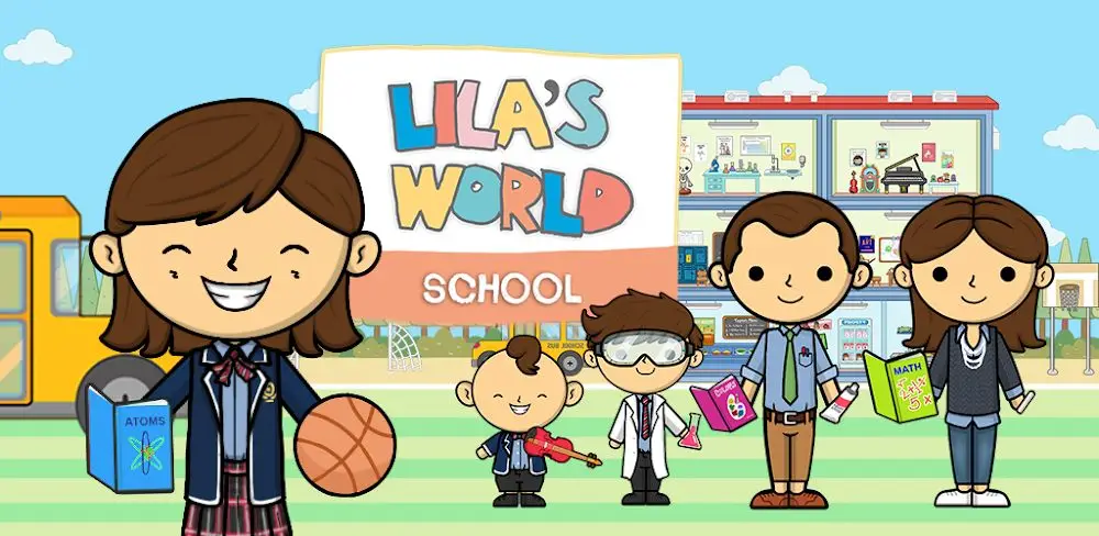 Lila's World My School