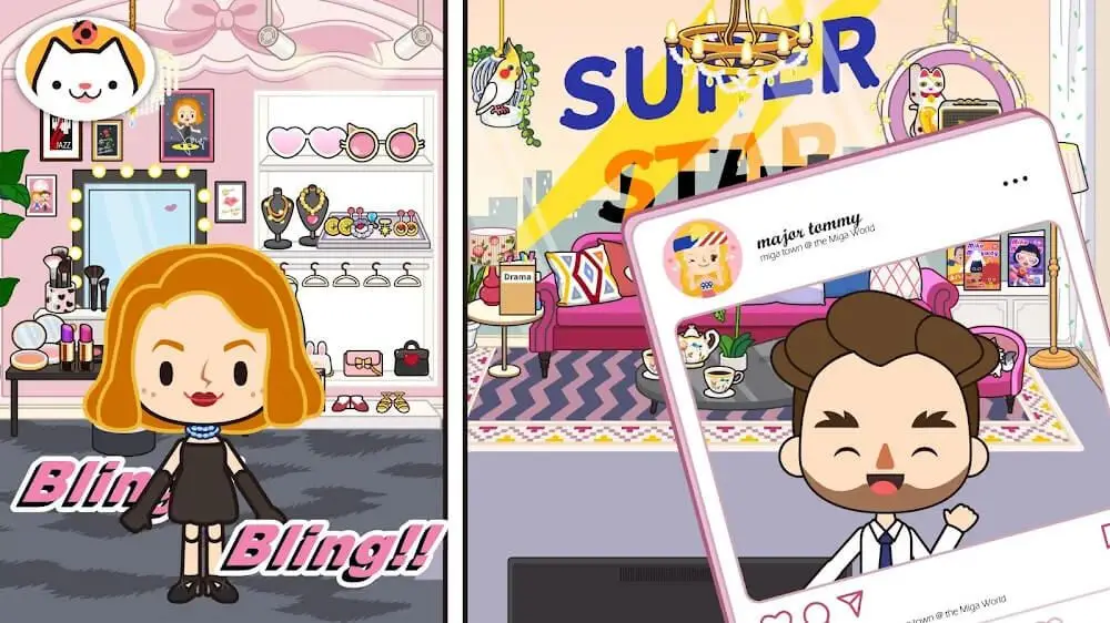 MIGA TOWN MY TV SHOWS MOD