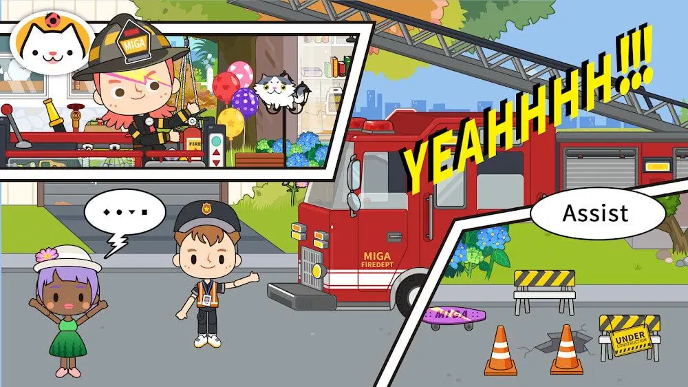 Miga Town My Fire Station APK