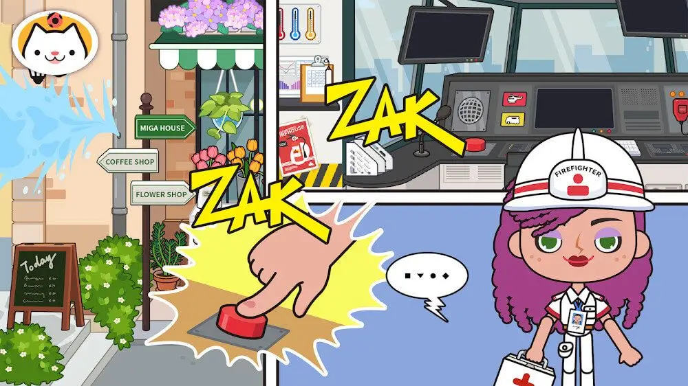 Miga Town My Fire Station MOD APK