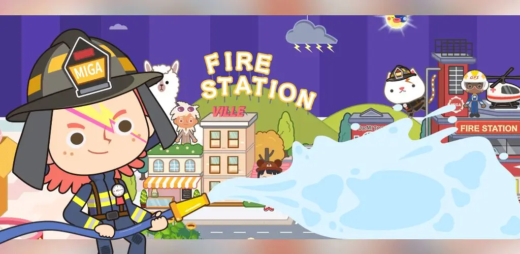 Miga Town My Fire Station