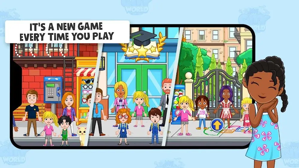 My Town World MOD APK