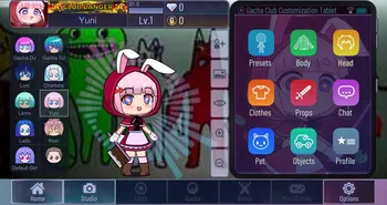 Interfaz de usuario Gacha Banban