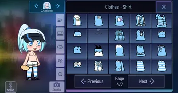 Gacha Costume Shirts