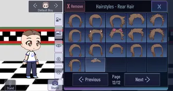 Gacha FNAF Hairs