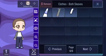 Gacha Lavender Sleeves