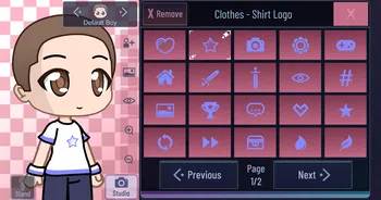 Gacha Love Shirts Logos