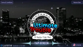 Ultimate Trouble Pantalla de Inicio