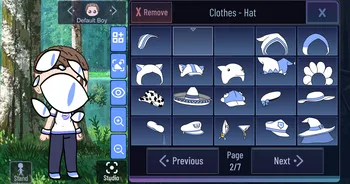 Gacha Universal Hats