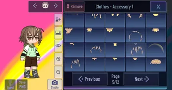 Pelos de Gacha Style