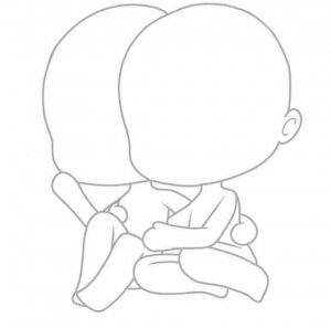 Gacha Life poses for individuals and couples, for editing, drawing...