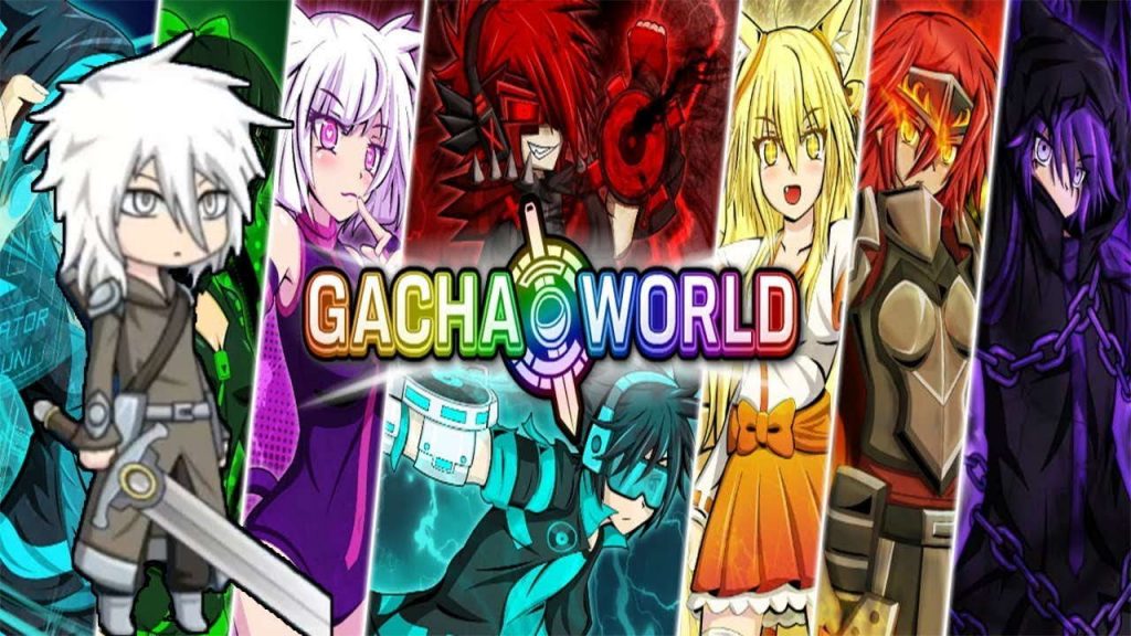 gacha world personajes