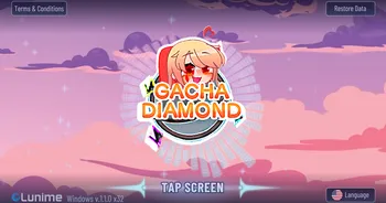 Gacha Diamond Loading Screen