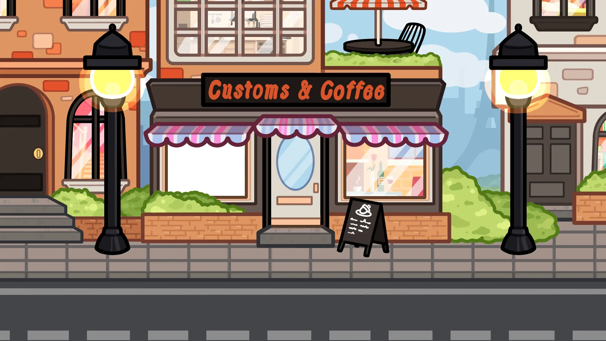 Gacha Customs and Coffee