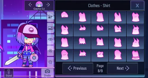 Camisetas de Gacha Plus